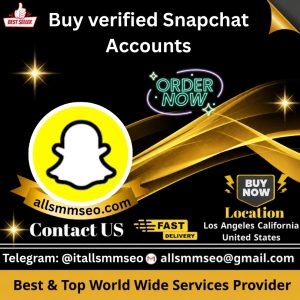 Buy verified Snapchat Accounts